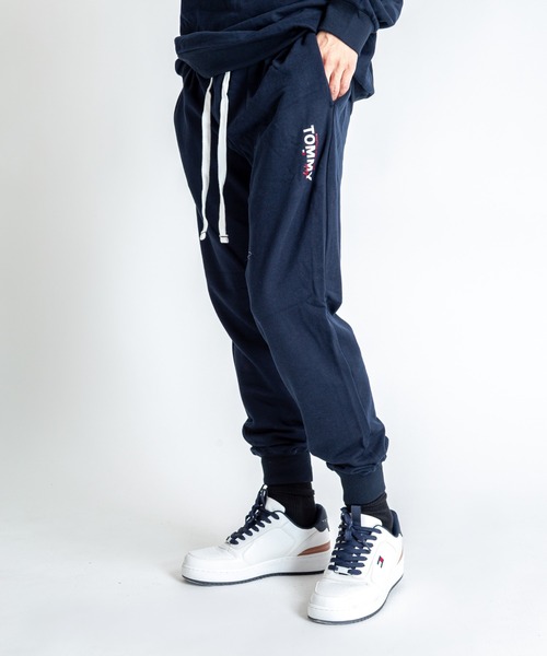 TOMMY HILFIGER（トミーヒルフィガー）の「【TOMMY HILFIGER】スウェットパンツ　裏起毛　部屋着　薄手（スウェットパンツ・メンズ・ネイビー/グレー・M/L/XL）」の12枚目の写真