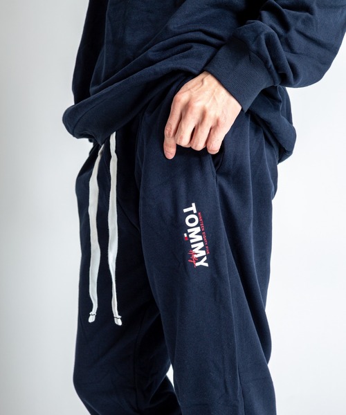 TOMMY HILFIGER（トミーヒルフィガー）の「【TOMMY HILFIGER】スウェットパンツ　裏起毛　部屋着　薄手（スウェットパンツ・メンズ・ネイビー/グレー・M/L/XL）」の13枚目の写真
