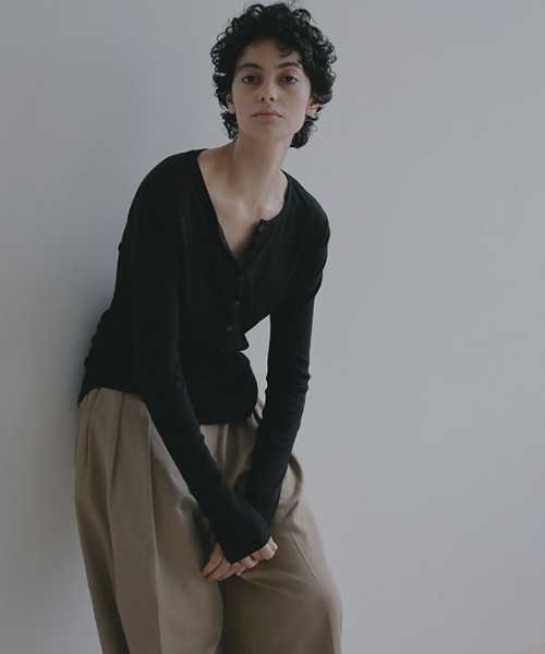 先行予約】ヘンリーネックシアープルオーバー（Tシャツ/カットソー