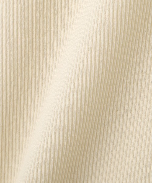 ETRE TOKYO（エトレトウキョウ）の「【再入荷！/先行予約】ヘンリーネックシアープルオーバー（Tシャツ/カットソー・レディース・アイボリー/ブラック/ブルー/グレー・FREE）」の17枚目の写真