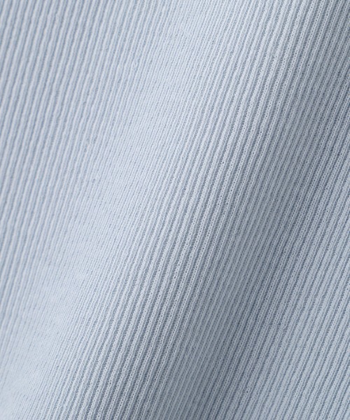 ETRE TOKYO（エトレトウキョウ）の「【再入荷！/先行予約】ヘンリーネックシアープルオーバー（Tシャツ/カットソー・レディース・アイボリー/ブラック/ブルー/グレー・FREE）」の19枚目の写真