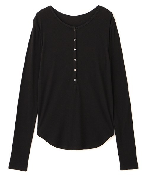 先行予約】ヘンリーネックシアープルオーバー（Tシャツ/カットソー