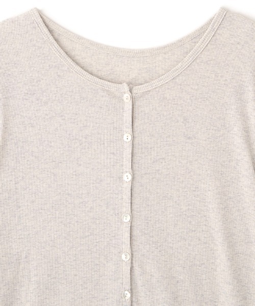 先行予約】ヘンリーネックシアープルオーバー（Tシャツ/カットソー