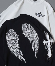 SITRY(�V�g���[)��Darkness Graphic Print Thermal/�N���X���S �t�@�C���[���S �g���C�o�����S �o�b�N�v�����g ���v�����g �T�[�}�� ���b�t�� ����T ����T�V���c(T�V���c/�J�b�g�\�[)