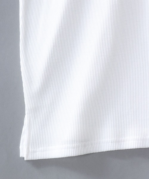 SITRY(シトリー)の「2026AW新柄 Darkness Graphic Print Thermal/クロスロゴ スカルロゴ トライバルロゴ バックプリント 袖プリント サーマル ワッフル ロンT 長袖Tシャツ(Tシャツ/カットソー・メンズ・ホワイト/ホワイト系その他/ブラック/ブラック系その他/ホワイト系その他2/ホワイト系その他3/ブラック系その他2/ブラック系その他3・M/L)」の11枚目の写真