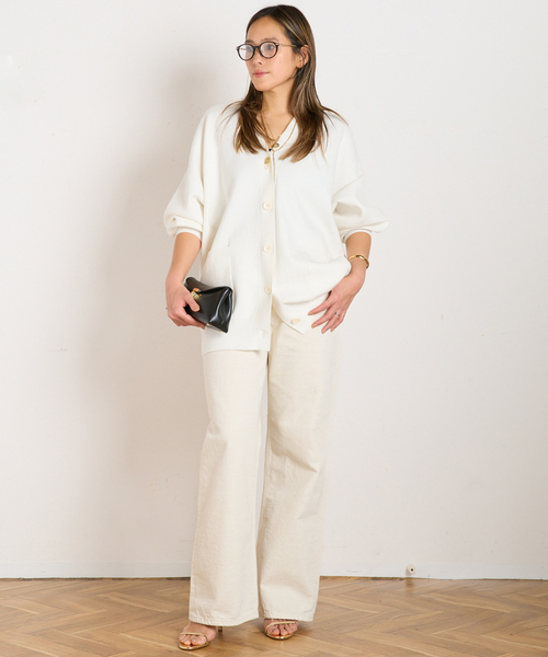 コットンカシミヤリラックスカーディガン（カーディガン/ボレロ