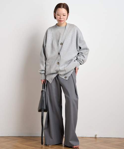 コットンカシミヤリラックスカーディガン（カーディガン/ボレロ