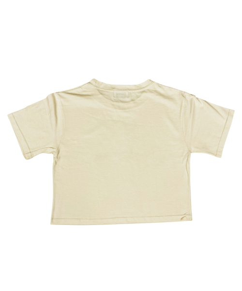 SK8ER ROCK(スケーターロック)の「チェリークロップTシャツ(クリーム)(Tシャツ/カットソー・レディース・その他・ONE SIZE)」の2枚目の写真