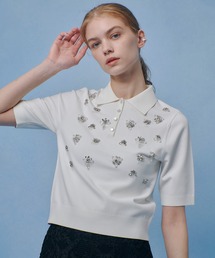 レディースのポロシャツ（ビジュー）ファッション通販 - ZOZOTOWN