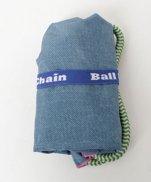 DOUBLE STANDARD CLOTHING(ダブルスタンダードクロージング)の「Ball&Chain/ シッティングベア ミニショッピングバッグ(エコバッグ/サブバッグ・レディース・ブルー/ベージュ・FREE)」の6枚目の写真