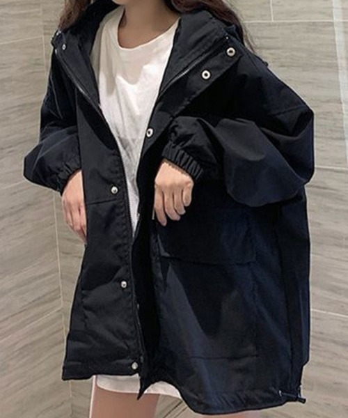 SallyLunn(サリーラン)の「スタンドカラーライトアウター(その他アウター・レディース・ブルー/ブラック・MEDIUM/LARGE)」の9枚目の写真