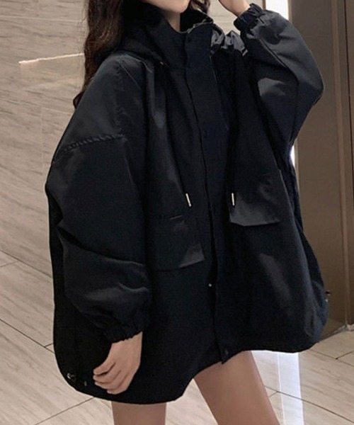 SallyLunn(サリーラン)の「スタンドカラーライトアウター(その他アウター・レディース・ブルー/ブラック・MEDIUM/LARGE)」の15枚目の写真