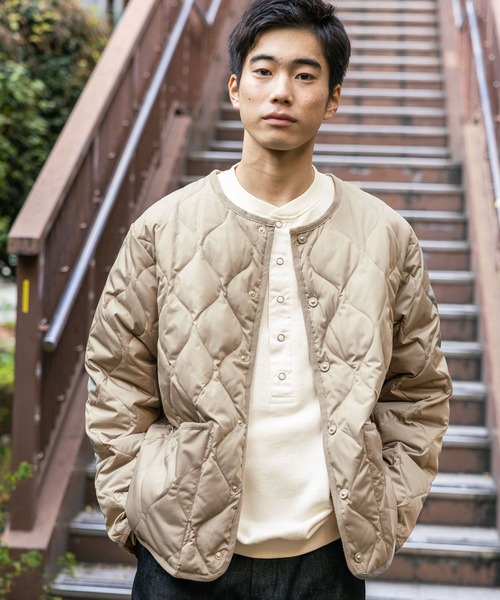 niko and...(ニコアンド)の「裏毛ピグメントヘンリープルオーバー(Tシャツ/カットソー・メンズ・オフホワイト/チャコール/ライトブラウン/グリーン・MEDIUM/LARGE)」の14枚目の写真