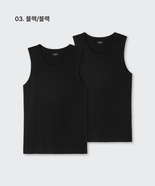 MUSINSA STANDARD(ムシンサスタンダード)の「エッセンシャルタンクトップ2パック(Tシャツ/カットソー・レディース・その他・2XL/XL/M/L/XXX-LARGE/S)」の20枚目の写真