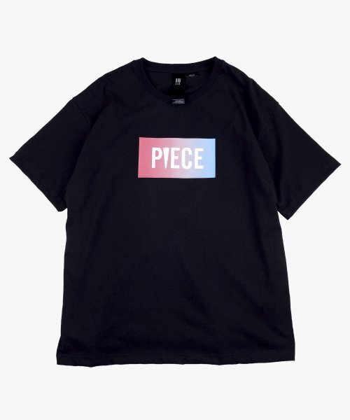 PIECEMAKER(ピースメーカー)の「BOX LOGO TEE (BLACK)(Tシャツ/カットソー・レディース・その他・M)」の1枚目の写真