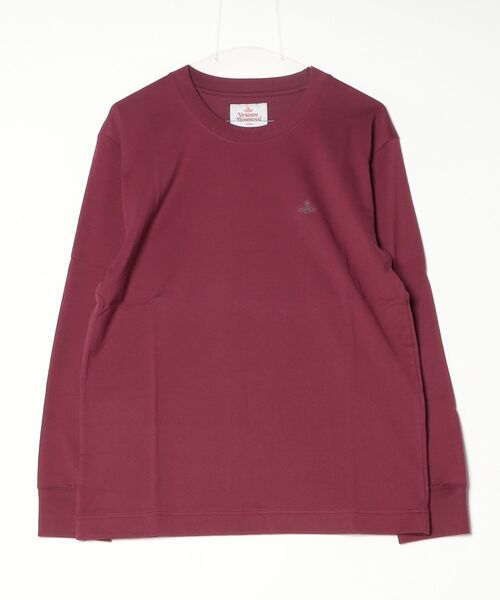 Vivienne Westwood MAN(ヴィヴィアンウエストウッドマン)の「ワンポイントORB NEW 長袖Tシャツ(Tシャツ/カットソー・メンズ・ブラック/パープル/ホワイト・M/S/L)」の3枚目の写真