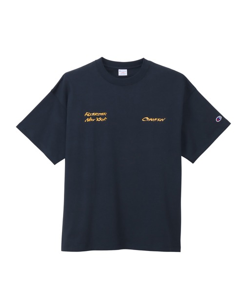 Champion(チャンピオン)の「【Champion/チャンピオン】メンズ メンズカジュアル ショートスリーブTシャツ(Tシャツ/カットソー・メンズ・ホワイト/ヘザーグレー/ネイビー/ベージュ系その他3・LARGE/MEDIUM/X-LARGE)」の4枚目の写真