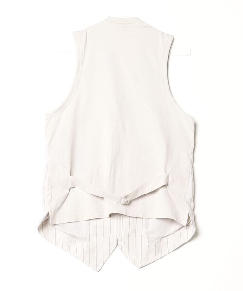 Y-3（ワイスリー）の「Y-3 SPORT UNIFORM PINSTRIPE TAILORED VEST（その他アウター・メンズ・ホワイト系その他・X-SMALL/SMALL/MEDIUM/LARGE/X-LARGE）」の7枚目の写真