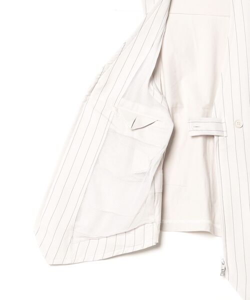 Y-3（ワイスリー）の「Y-3 SPORT UNIFORM PINSTRIPE TAILORED VEST（その他アウター・メンズ・ホワイト系その他・X-SMALL/SMALL/MEDIUM/LARGE/X-LARGE）」の8枚目の写真