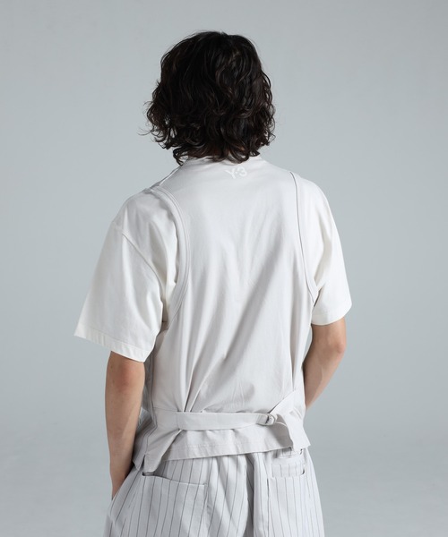Y-3（ワイスリー）の「Y-3 SPORT UNIFORM PINSTRIPE TAILORED VEST（その他アウター・メンズ・ホワイト系その他・X-SMALL/SMALL/MEDIUM/LARGE/X-LARGE）」の3枚目の写真