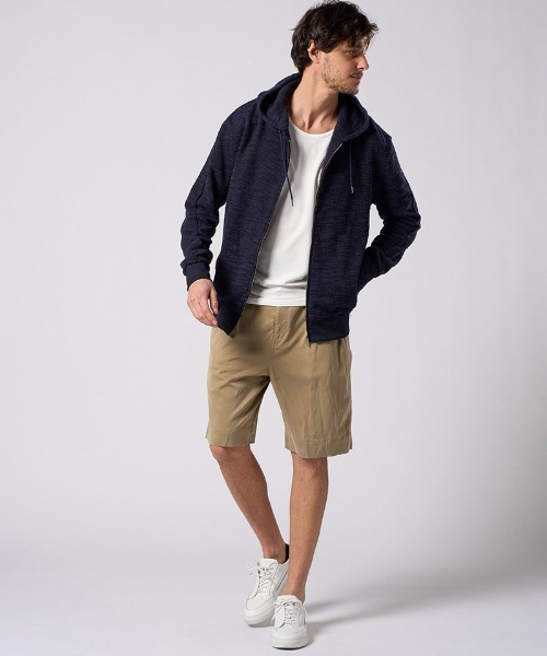 wjk（ダヴルジェイケイ）の「mpa4042- knit jacquard relax parker ニットジャカードパーカー(204 mw02i)（パーカー・メンズ・ブラック/ネイビー・S/XL/L/M）」の19枚目の写真