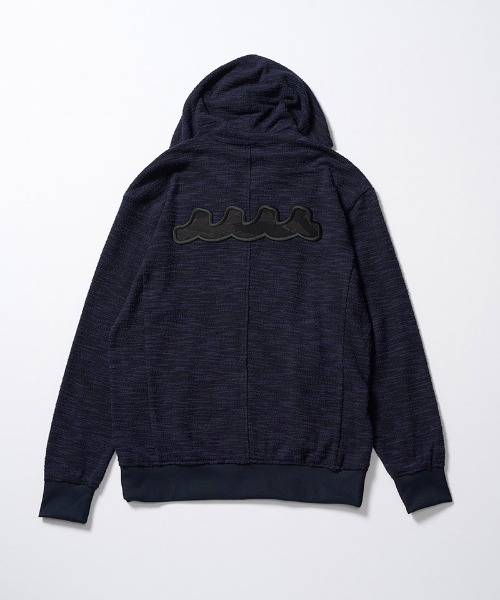 wjk（ダヴルジェイケイ）の「mpa4042- knit jacquard relax parker ニットジャカードパーカー(204 mw02i)（パーカー・メンズ・ブラック/ネイビー・S/XL/L/M）」の21枚目の写真