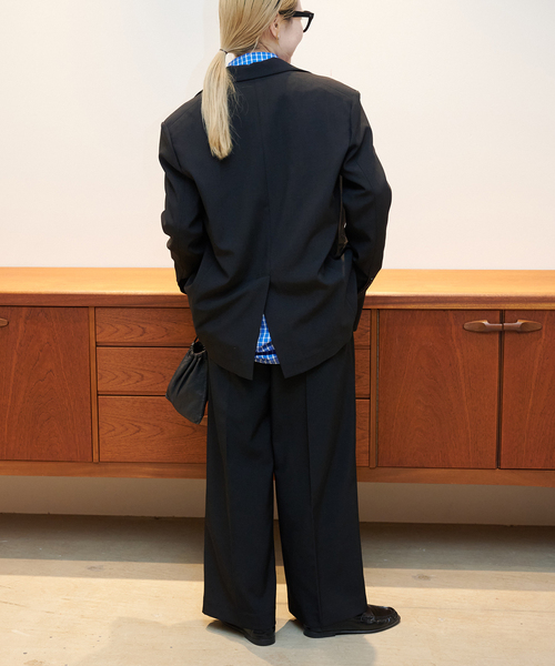 OUTDOOR PRODUCTS（アウトドアプロダクツ）の「≪/WEB・横浜店限定カラーあり≫ORDINARY タックワイドスラックス（スラックス・レディース・ベージュ/ブラック/チャコールグレー・40/38/36/34）」の14枚目の写真