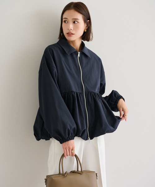 リングヂャケット 日本製 バルーン46 段返り3B ホップサック アンコン 美品 バルーンポンチョ」「Balloon Poncho」soutiencollar（ステンカラー