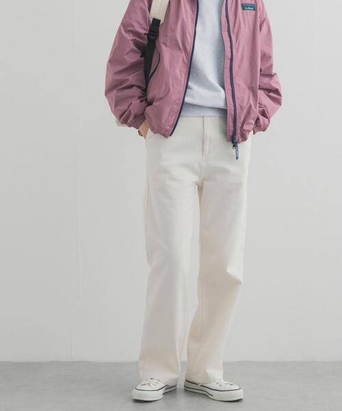 URBAN RESEARCH DOORS（アーバンリサーチドアーズ）の「デニムワイドパンツ（その他パンツ・レディース・ナチュラル/ライトインディゴブルー・MEDIUM/SMALL/LARGE）」の7枚目の写真