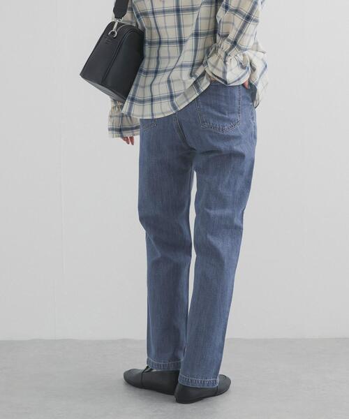 URBAN RESEARCH DOORS(アーバンリサーチドアーズ)の「デニムワイドパンツ(その他パンツ・レディース・ナチュラル/ライトインディゴブルー・MEDIUM/SMALL/LARGE)」の21枚目の写真