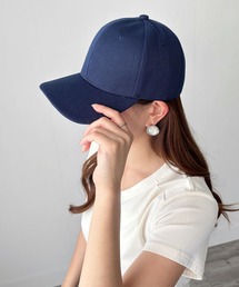 Dewlily（デューリリー）の「ラフにもきれいめにも使える万能小物 シンプル無地キャップ（キャップ）」