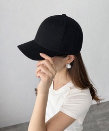 Dewlily（デューリリー）の「【人気アイテム◎】ラフにもきれいめにも使える万能小物 シンプル無地キャップ（キャップ）」