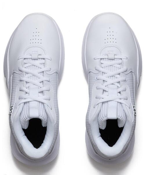 UNDER ARMOUR(アンダーアーマー)の「UAロックダウン7 AP(バスケットボール/KIDS)(スニーカー・キッズ・ホワイト・23.0cm/23.5cm/24.5cm/24.0cm/22.5cm)」の3枚目の写真