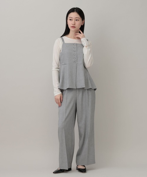 A part by（アパートバイ）の「【多機能】リネンライクベスト（ベスト・レディース・ブルー/ベージュ/ピンク系その他/ブラック系その他2・FREE）」の17枚目の写真