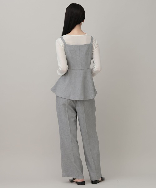 A part by（アパートバイ）の「【多機能】リネンライクベスト（ベスト・レディース・ブルー/ベージュ/ピンク系その他/ブラック系その他2・FREE）」の19枚目の写真