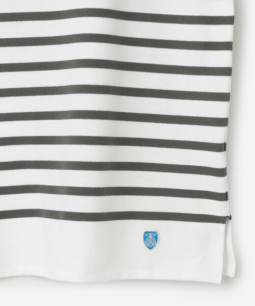 ORCIVAL（オーシバル）の「ORCIVAL | ラッセル ボートネック ワイドセーラーTシャツ MEN（Tシャツ/カットソー・メンズ・イエロー系その他/グレー系その他/ブルー系その他・4/3/5）」の8枚目の写真