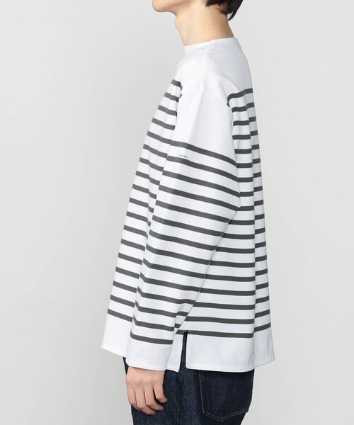 ORCIVAL（オーシバル）の「ORCIVAL | ラッセル ボートネック ワイドセーラーTシャツ MEN（Tシャツ/カットソー・メンズ・イエロー系その他/グレー系その他/ブルー系その他・4/3/5）」の11枚目の写真