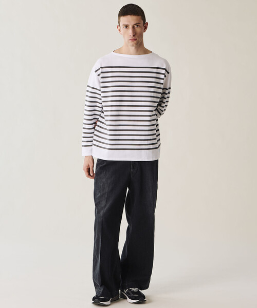 ORCIVAL（オーシバル）の「ORCIVAL | ラッセル ボートネック ワイドセーラーTシャツ MEN（Tシャツ/カットソー・メンズ・イエロー系その他/グレー系その他/ブルー系その他・4/3/5）」の16枚目の写真