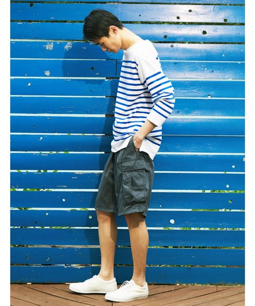 ORCIVAL(オーシバル)の「ORCIVAL | ラッセル ボートネック ワイドセーラーTシャツ MEN(Tシャツ/カットソー・メンズ・イエロー系その他/グレー系その他/ブルー系その他・4/3/5)」の4枚目の写真