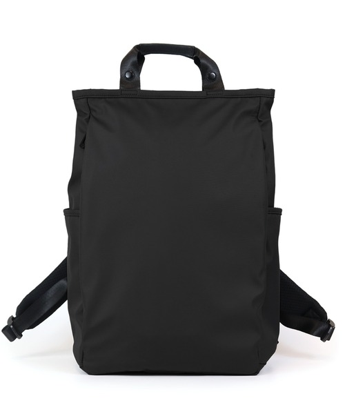 Un coeur（アンクール）の「【Un coeur/アンクール】2WAY SQUARE RUCKSACK L / ツーウェイ スクエア リュック L　RUI / K905069（バックパック/リュック・メンズ・グレイッシュベージュ/ブラック/ブラウン/グレー・FREE）」の2枚目の写真