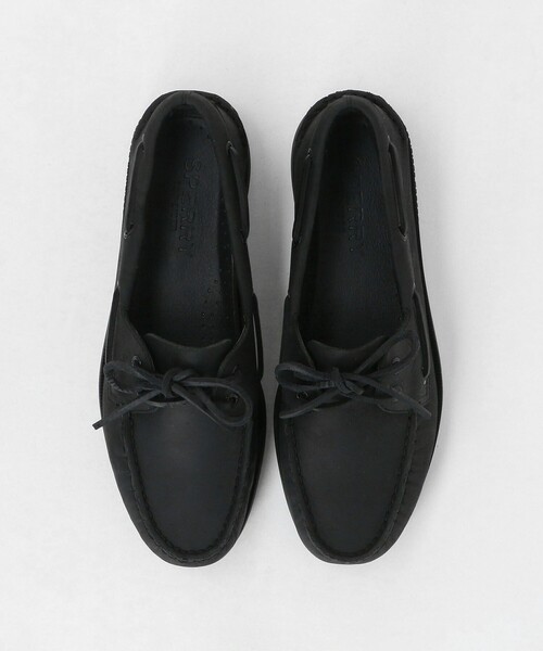 Sperry   （スペリー）の「＜SPERRY＞ AUTHENTIC BOAT SHOES/シューズ（モカシン/デッキシューズ・メンズ・ブラック・9/8/7h/8h/9h）」の3枚目の写真