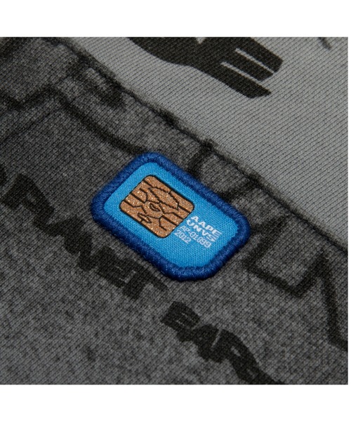AAPE BY A BATHING APE(エーエイプバイアベイシングエイプ)の「AAPE MAIN ZIP UP HOODIE(パーカー・メンズ・ブルー系その他6/グレー系その他・LARGE/MEDIUM/X-LARGE/SMALL)」の5枚目の写真