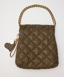 SLY（スライ）の「QUILTING F/LEATHER CHAIN BAG キルティングフェイクレザーチェーンバッグ（ショルダーバッグ）」