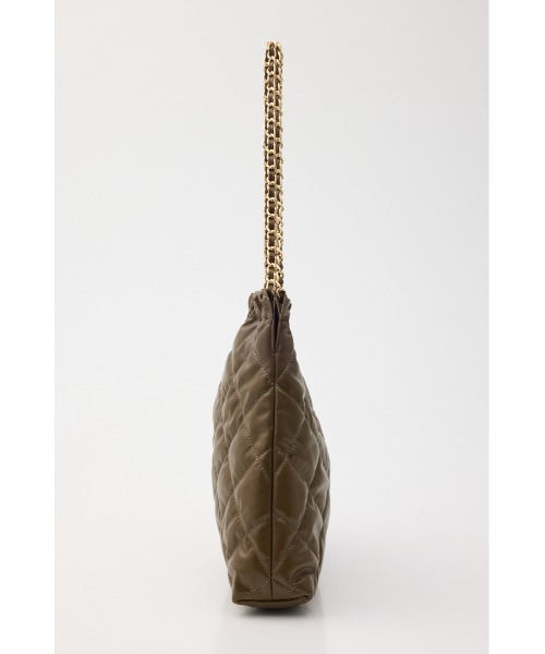 SLY（スライ）の「QUILTING F/LEATHER CHAIN BAG キルティングフェイクレザーチェーンバッグ（ショルダーバッグ・レディース・アイボリー/ブラック/カーキ・FREE）」の10枚目の写真