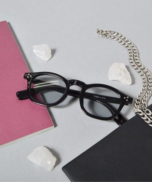 DOUBLE STEAL（ダブルスティール）の「【選べる2デザイン】カラーレンズサングラス(ウェリントン/クラウンパント)（サングラス・メンズ・ブラック系1/グリーン系2/モカ/ブルー系1/ブラック系2/ベージュ系1/クリア/グレー系その他/グレー系2/ブラウン系2・FREE）」の14枚目の写真