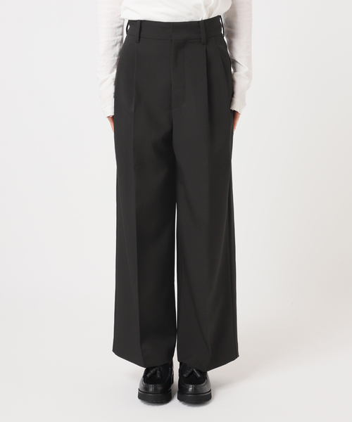 OUTDOOR PRODUCTS(アウトドアプロダクツ)の「≪ WEB限定追加 ≫ORDINARY タックワイドスラックス(スラックス・レディース・ブラック・40/38/36/34)」の22枚目の写真