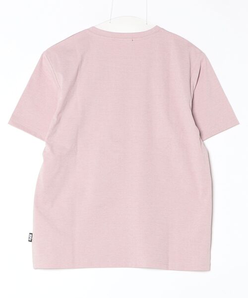 TIGORA(ティゴラ)の「ティゴラ TIGORA UVカットドライグラフィックTシャツ ワンポイント(Tシャツ/カットソー・レディース・ピンク/ホワイト・S/M/L/XL)」の3枚目の写真