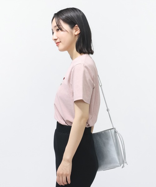 TIGORA(ティゴラ)の「ティゴラ TIGORA UVカットドライグラフィックTシャツ ワンポイント(Tシャツ/カットソー・レディース・ピンク/ホワイト・S/M/L/XL)」の12枚目の写真