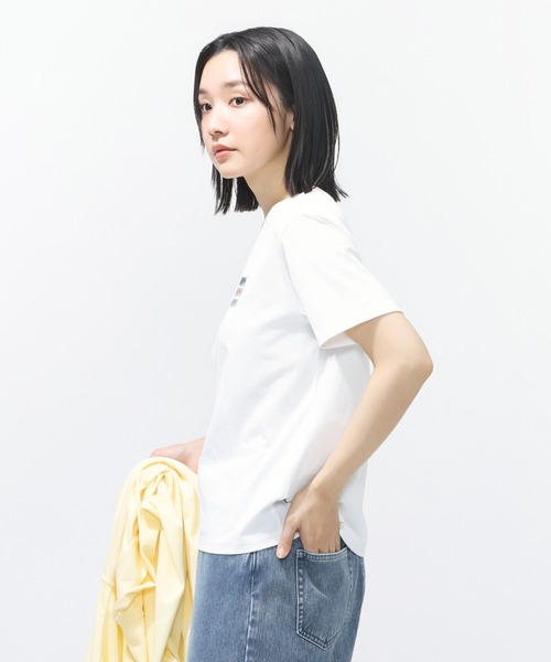 TIGORA(ティゴラ)の「ティゴラ TIGORA UVカットドライグラフィックTシャツ ワンポイント(Tシャツ/カットソー・レディース・ピンク/ホワイト・S/M/L/XL)」の22枚目の写真