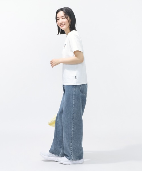 TIGORA(ティゴラ)の「ティゴラ TIGORA UVカットドライグラフィックTシャツ ワンポイント(Tシャツ/カットソー・レディース・ピンク/ホワイト・S/M/L/XL)」の5枚目の写真